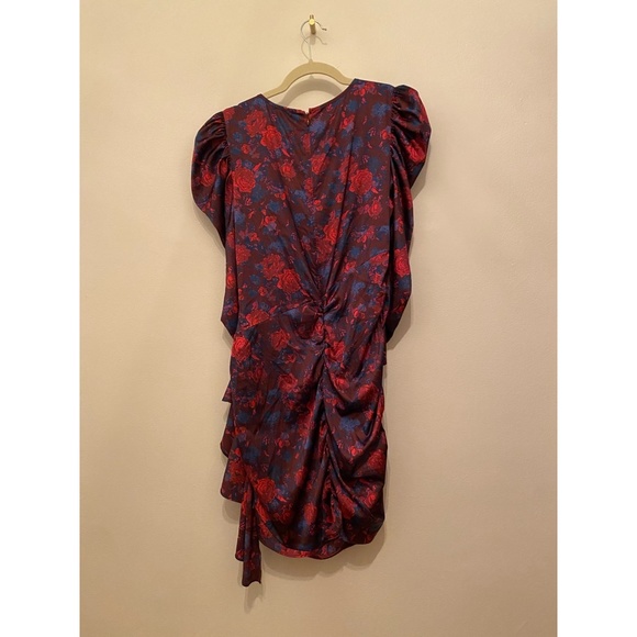 For Love & Lemons Endless Mini Dress Tinsel Floral - Picture 7 of 8